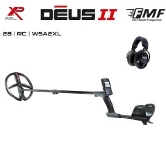 Deus 2 Dedektör - 28cm FMF Başlık, Ana Kontrol Ünitesi, WSA2XL Kulaklık