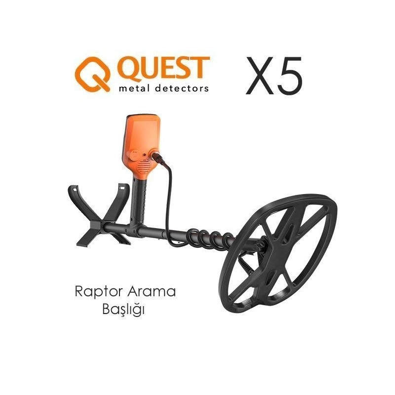 Quest X5 Define Dedektörü - 28cm Başlıklı