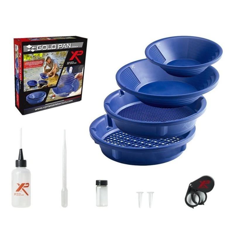 XP Altın Eleme Gold Pan Pro Set | Gold Pans (4'lü)-XP XP Altın Eleme Gold Pan Pro Set | Gold Pans (4'lü)-XP