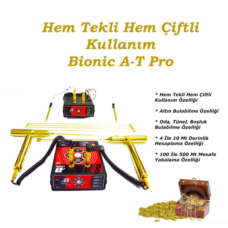 Bionic A-T-Pro Alan Tarama-Aziz Dedektör Bionic A-T-Pro Alan Tarama-Aziz Dedektör
